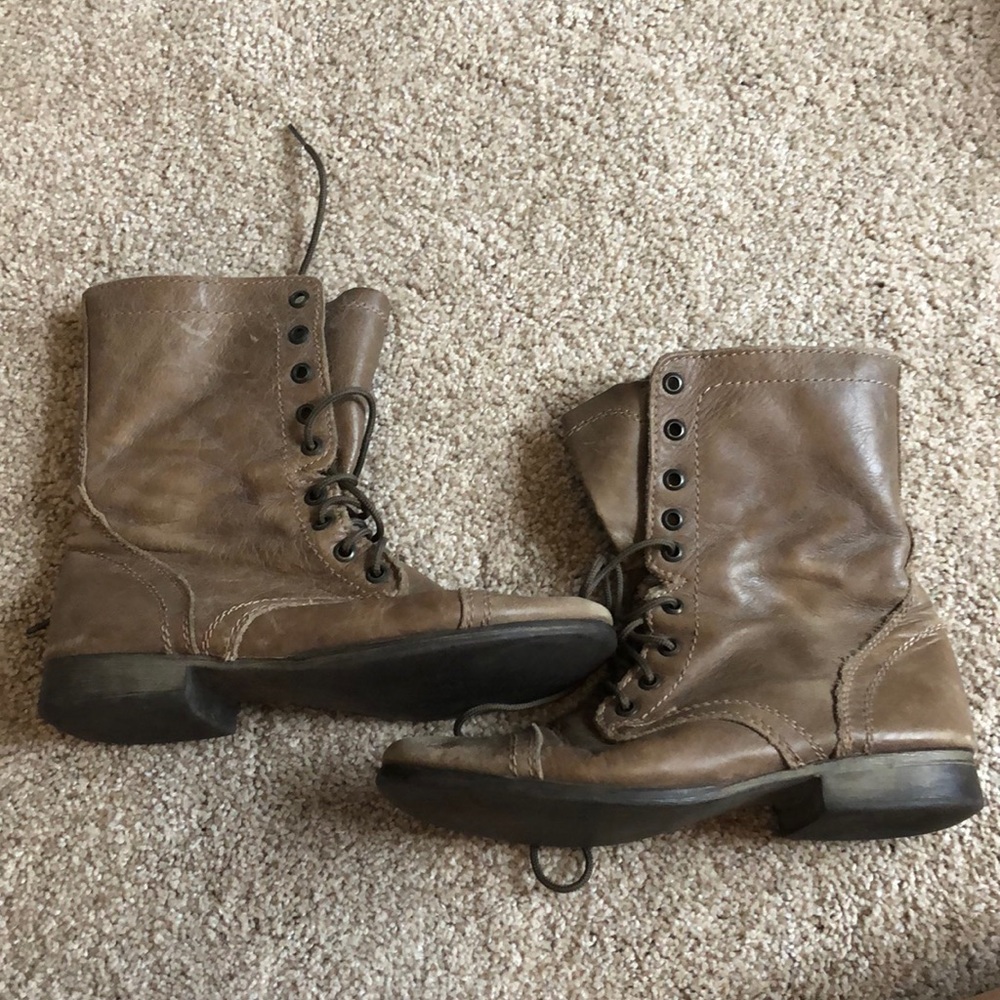 Steve Madden Stone Combat boots